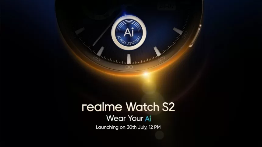 Liepos pabaigoje – naujo „Realme“ išmaniojo laikrodžio pristatymas, paskelbta, kada debiutuos „Watch S2“ modelis su dirbtinio intelekto sprendimais