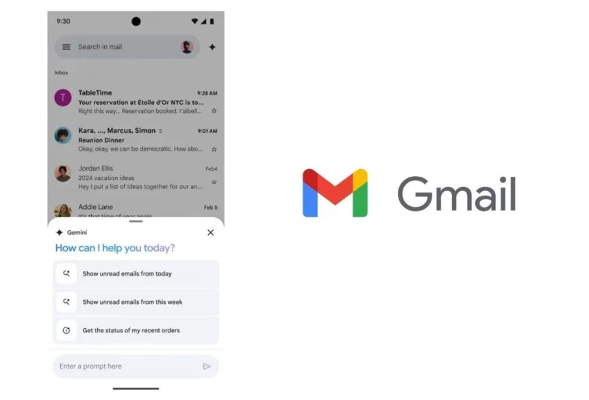 „Gmail“ naudotojai gali išbandyti naują galimybę: dirbtinis intelektas palengvins naudojimąsi el. paštu, tačiau naujausi sprendimai prieinami tik „Android“ telefonuose