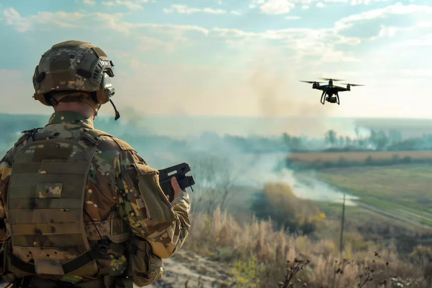 Ukrainos padangėje – nematyto tipo dronai: daugelio mūsų namams internetą tiekiantis šviesolaidis pastaruoju metu netikėtai prigijo dronų pramonėje