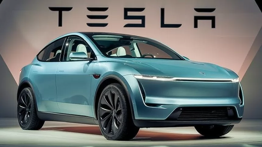 Atnaujintas „Tesla Model Y“ pastebėtas Europoje: paskelbtos nuotraukos iš Ispanijos ,kur galima matyti dar nepristatytą „Juniper“ eleketrinį automobilį