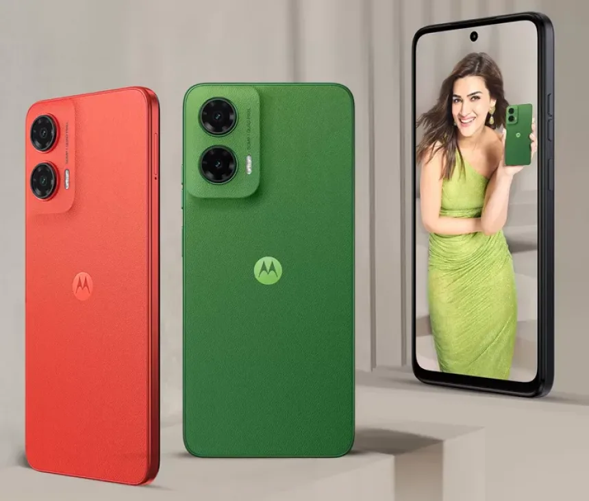 „Motorola“ pristato dar vieną nebrangų išmanųjį telefoną: debiutavo naujasis „Moto G35 5G“ įrenginys su 50 MP pagrindine kamera ir stilingais dizaino sprendimais