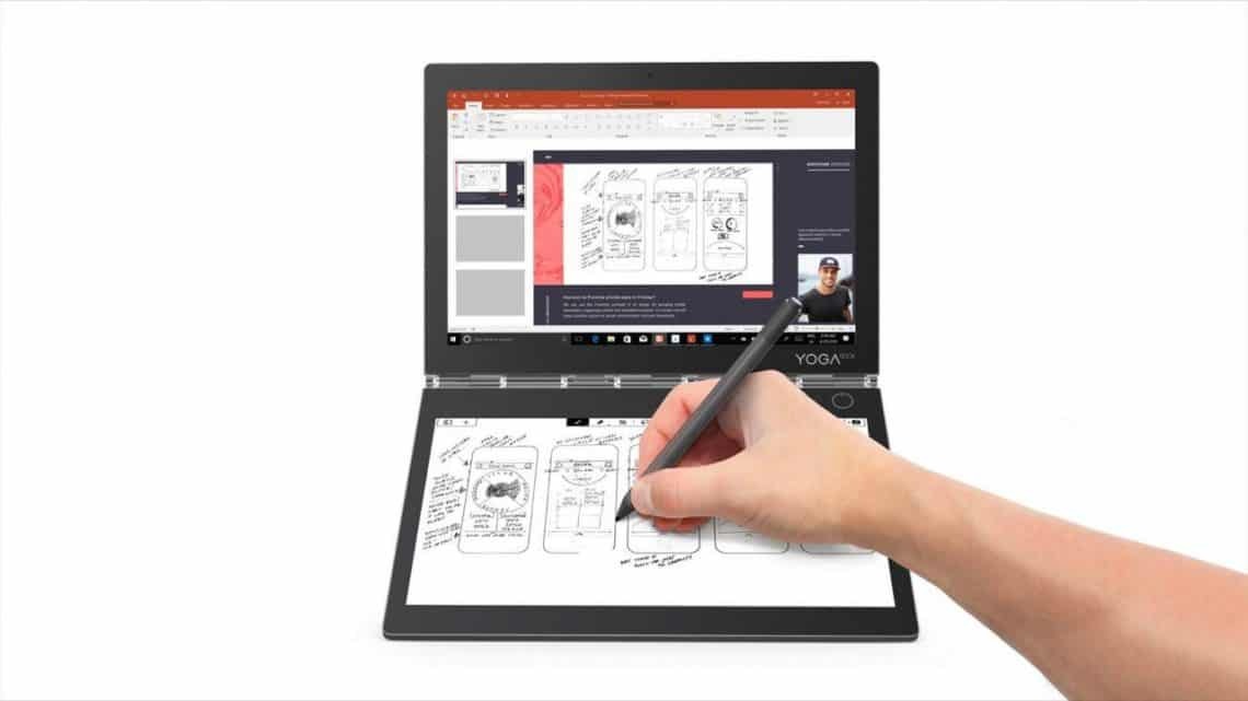 „Microsoft“ slapta pristatė „Surface Centaurus“ nešiojamą kompiuterį su dvigubu ekranu