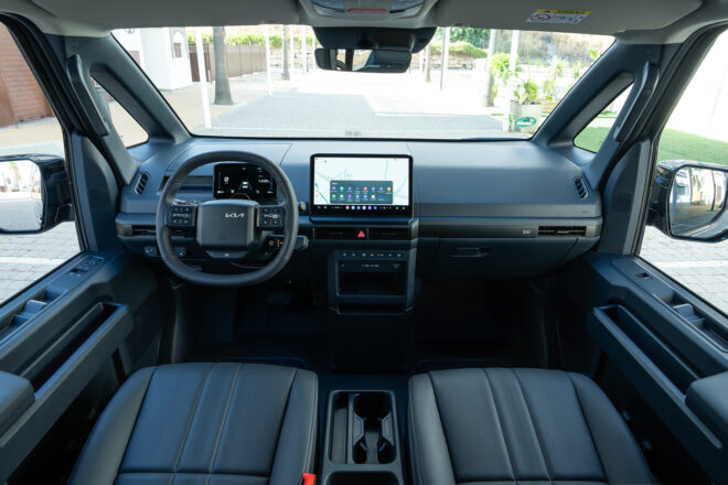 „Kia PV5 Passenger“ automobilis. Gamintojo nuotr.