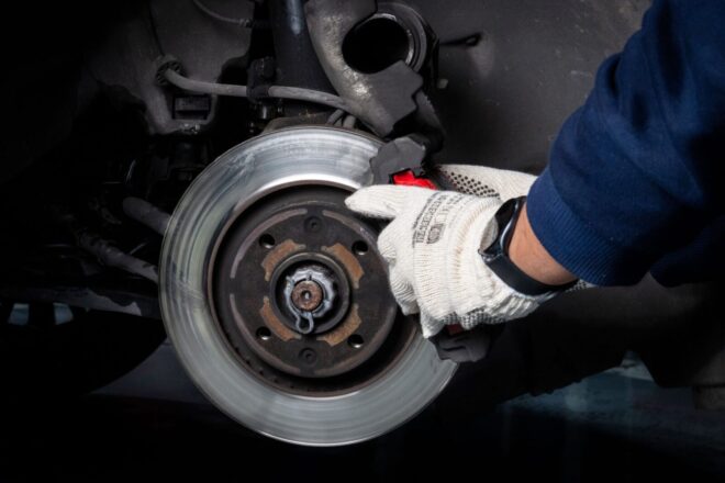 Automobilio stabdžiai. Pexels nuotr.