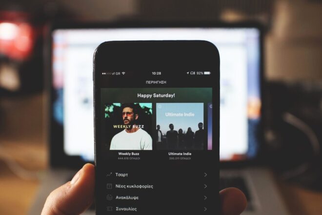 „Spotify“ programėlė. Pexels nuotr.