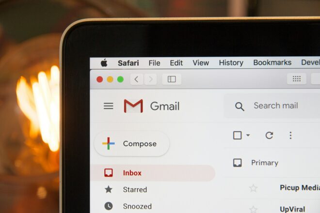 „Gmail“ platforma. Unsplash nuotr.