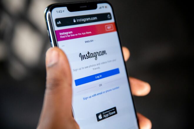 „Instagram“ programėlė. Unsplash nuotr.