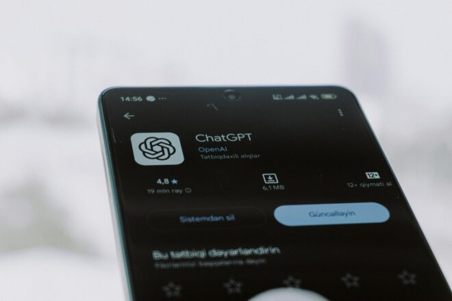 „ChatGPT“ programėlė. Unsplash nuotr.