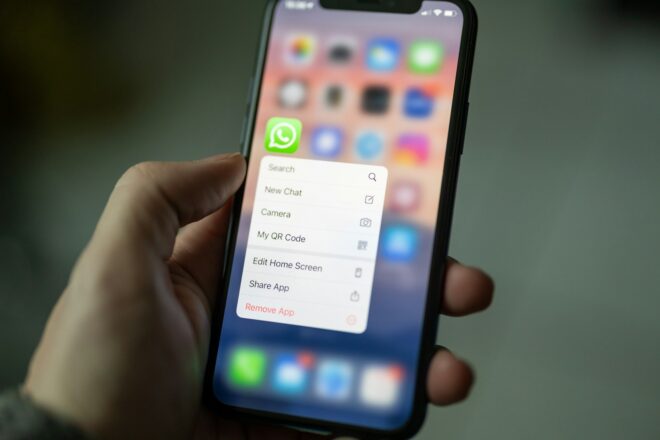 „WhatsApp“ programėlė. Unsplash nuotr.